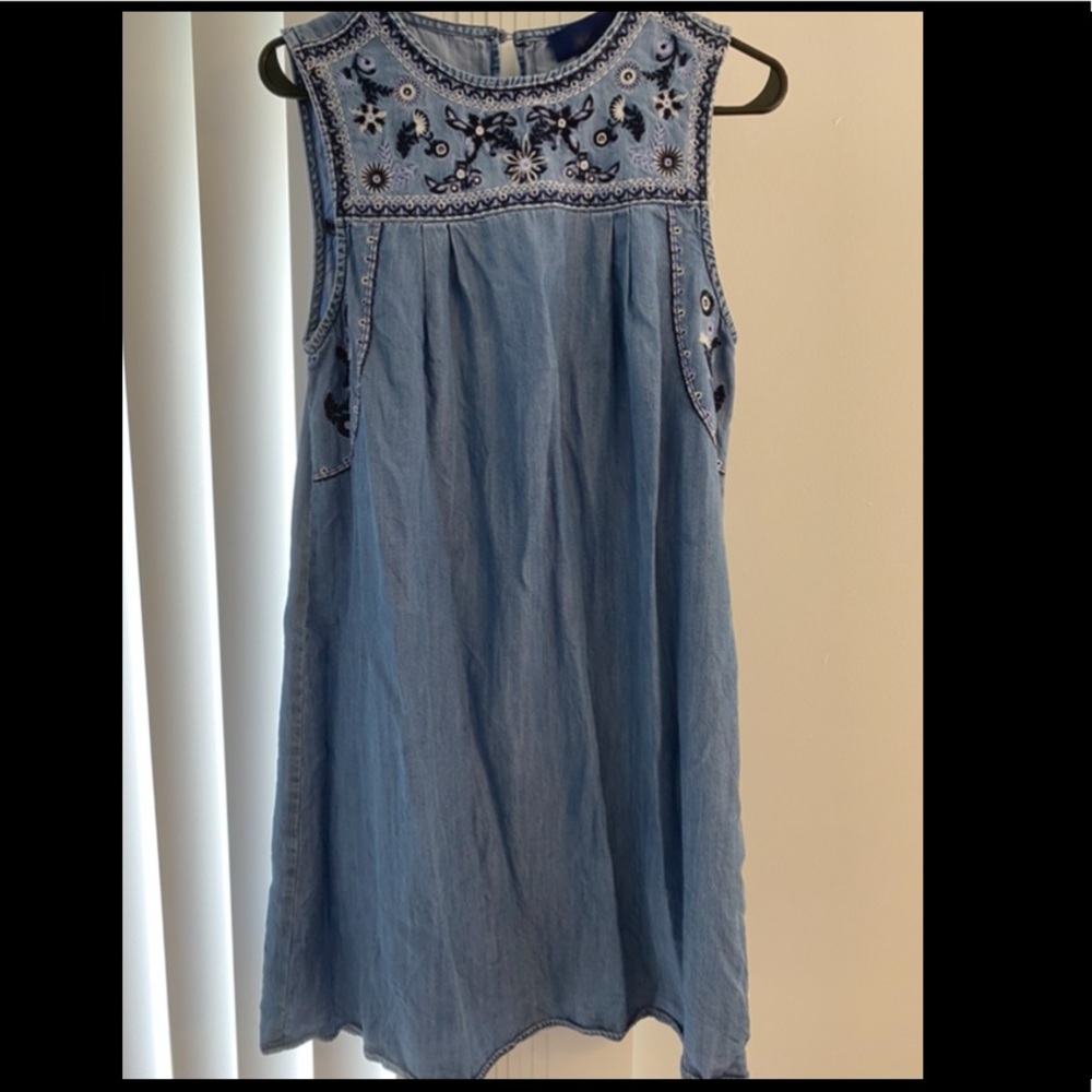 Blue Tank-top dress by Blue Rain (from Francesca’s). Size Medium. Like New